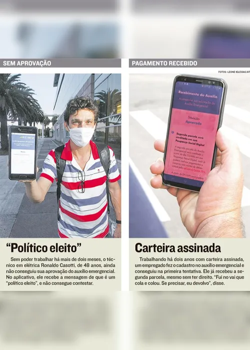 Imagem ilustrativa da imagem Como pedir o auxílio emergencial mesmo após ter cadastro negado