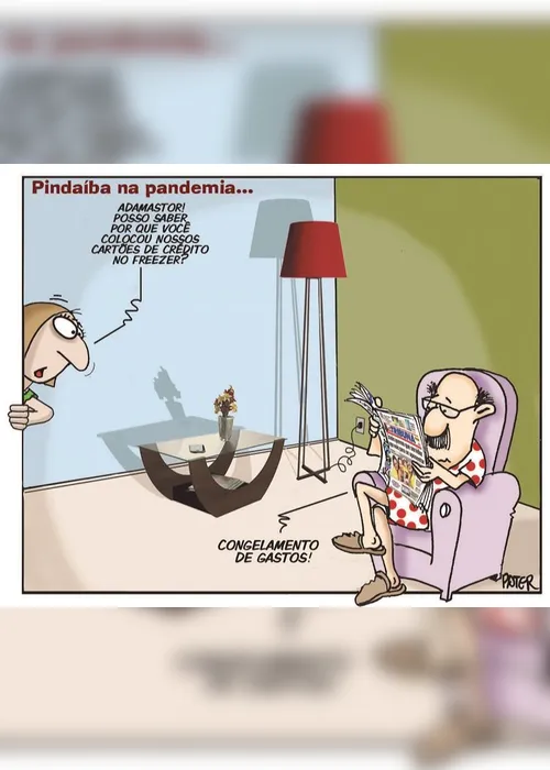Imagem ilustrativa da imagem Charge do Dia: Pindaíba na pandemia