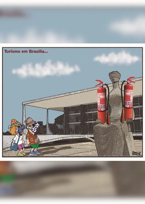Imagem ilustrativa da imagem Charge do Dia: Turismo em Brasília