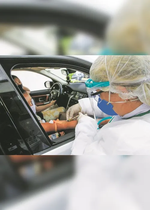 Imagem ilustrativa da imagem Covid-19: Laboratórios fazem até 200 testes ao dia