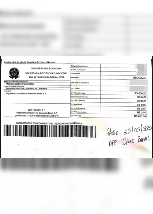 Imagem ilustrativa da imagem Advogado filho de prefeito de cidade capixaba solicita auxílio emergencial