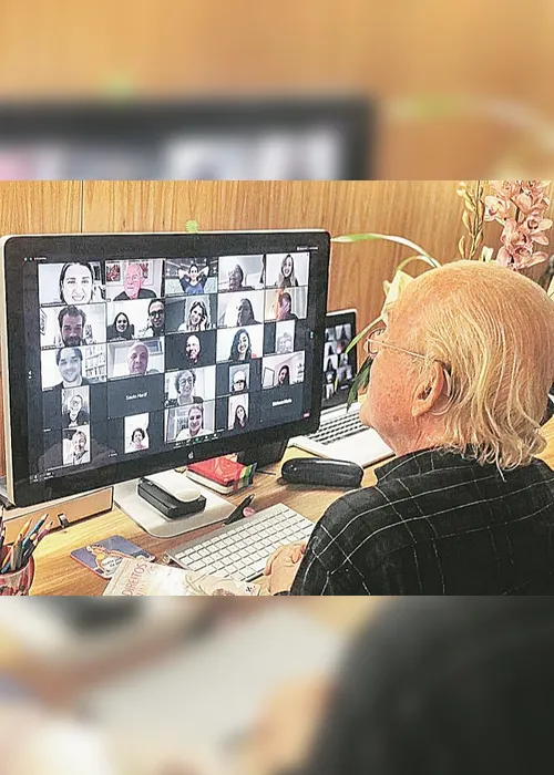 Imagem ilustrativa da imagem Alunos escrevem livro para homenagear professor de 84 anos