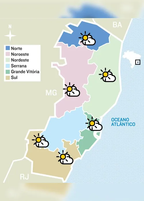 Imagem ilustrativa da imagem Feriado com sol e calor em todo o Estado