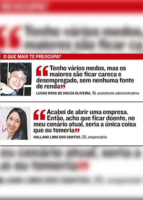 Imagem ilustrativa da imagem Maiores inseguranças de homens e mulheres