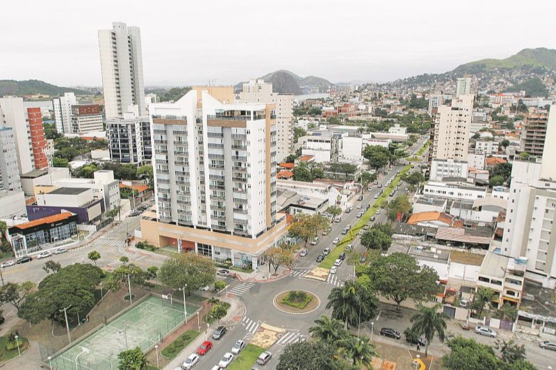 Vista do bairro Bento Ferreira, em Vitória. (Foto: Leone Iglesias/AT)