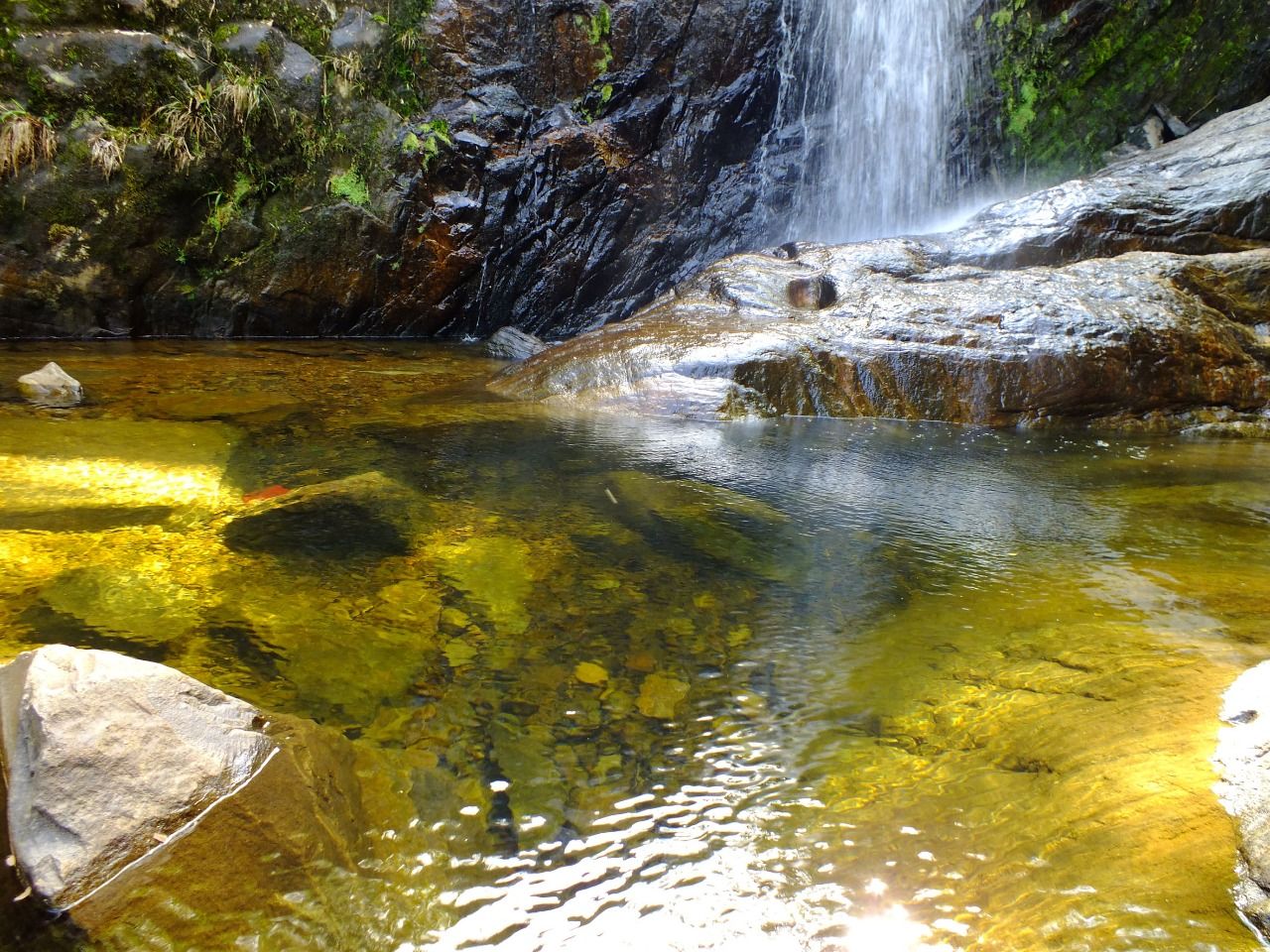 Cachoeira da Vovó Tuti, em Patrimônio da Penha, um dos pontos turísticos da região. (Foto: Alessandro de Paula)