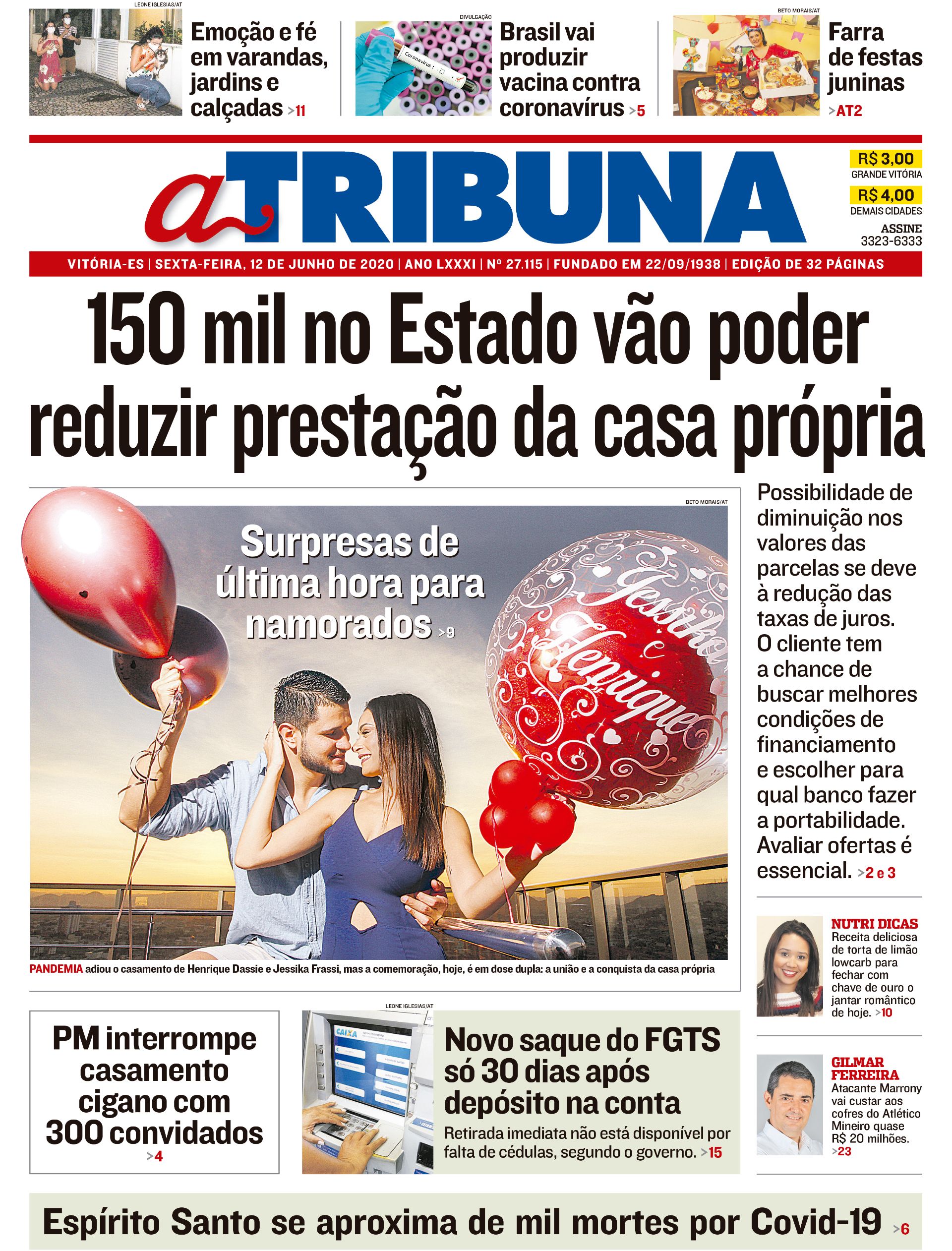 (Foto: Reprodução/ Jornal A Tribuna)