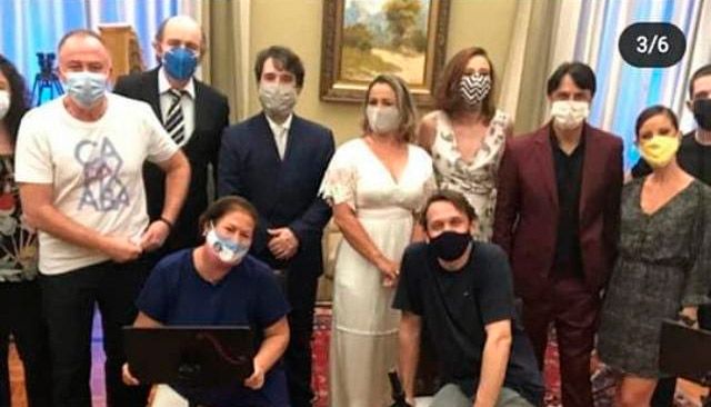 Governador e primeira-dama posaram para fotos (Foto: Reprodução / Instagram)
