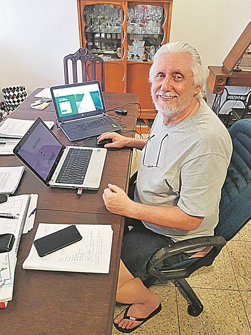 Wolfgang diz estar crescendo com a tecnologia: “Precisei me reinventar” (Foto: Acervo pessoal)