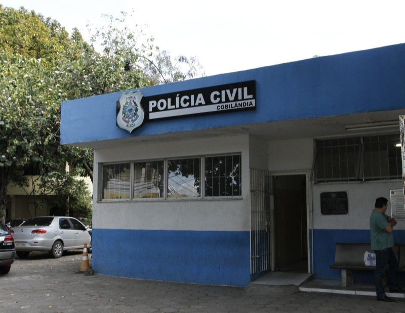Delegacia de Cobilândia, onde funciona o DPJ de Cariacica. (Foto: Antônio Moreira/Arquivo AT)