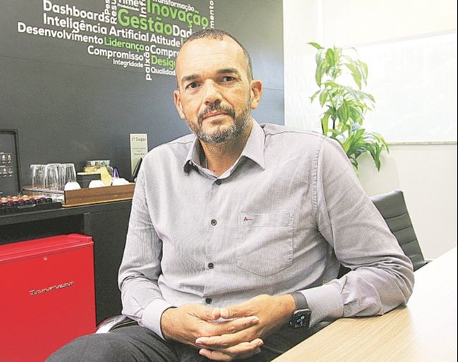 Diretor da Sankhya-ES, Renato William, disse que setor de tecnologia está sendo menos afetado (Foto: Dayana Souza/AT)