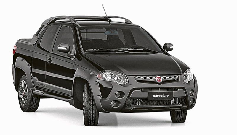 A Fiat Strada terminou maioem primeiro lugar entre as picapes e  em terceiro lugar no geral (Foto: Divulgação)