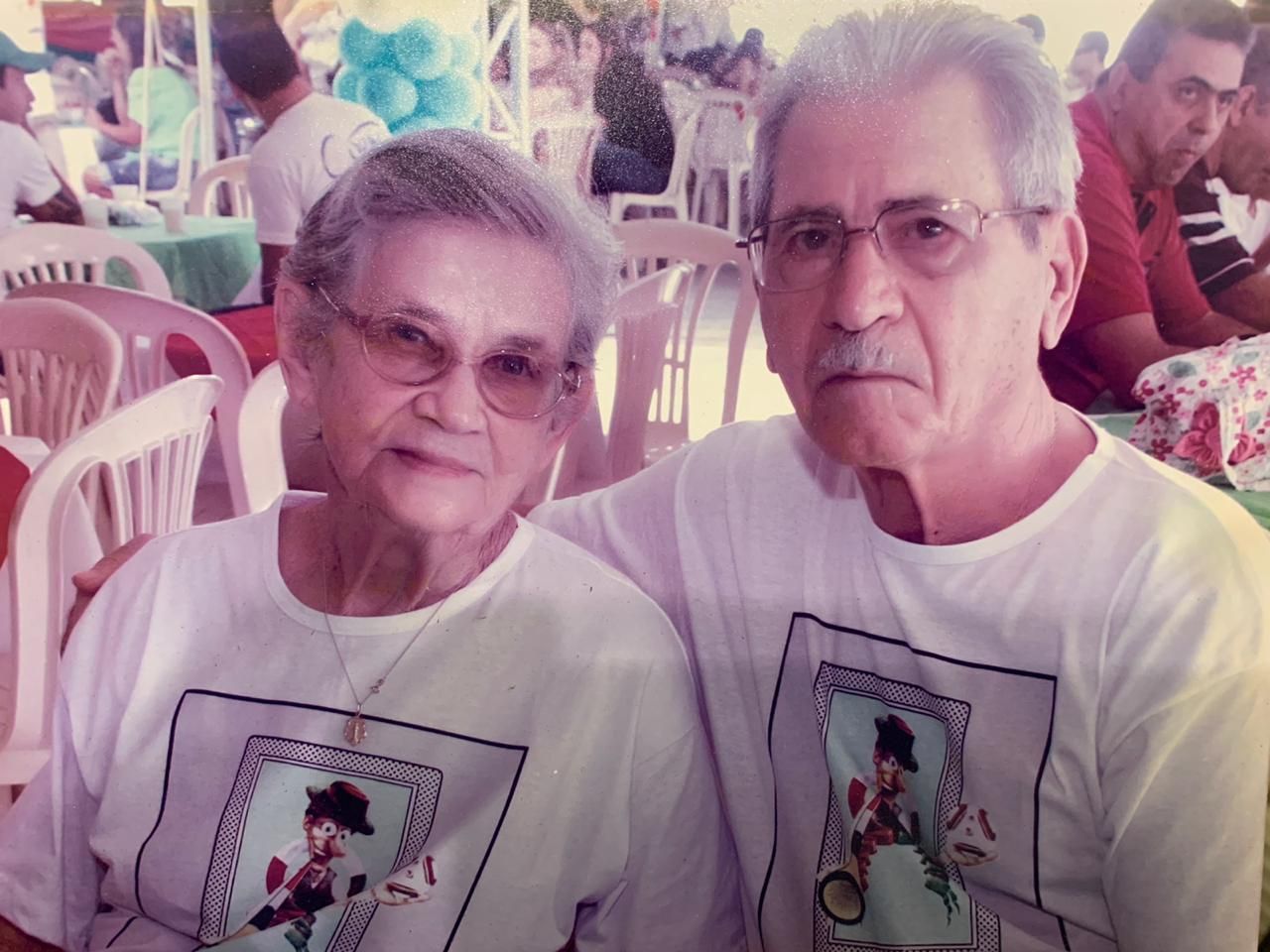 Florentino Domingos Altoé, 92 anos, e Ana Gertrudes Altoé, 93: casal estava junto há 68 anos (Foto: Acervo pessoal)