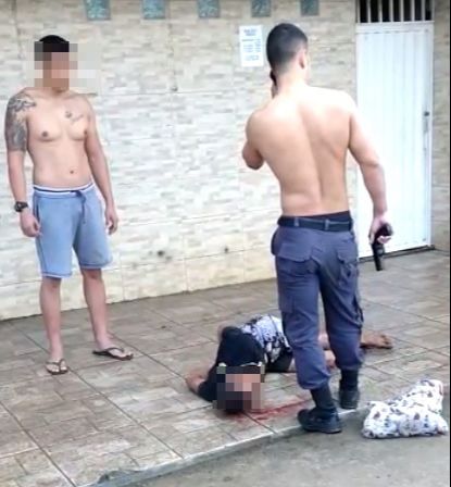 O crime aconteceu por volta das 10 horas desta terça-feira (30). (Foto: Reprodução)