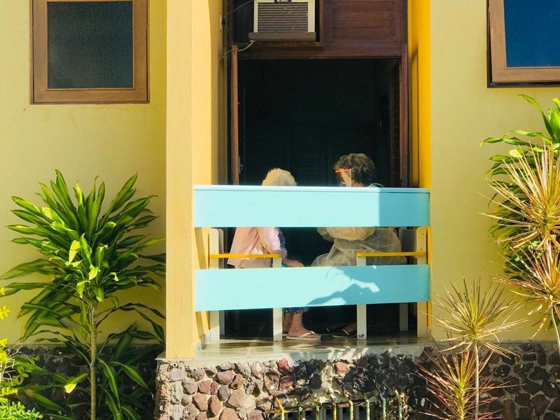 Idosos e pessoas com deficiência são acolhidas em hotel na Serra. (Foto: Divulgação/PMS)