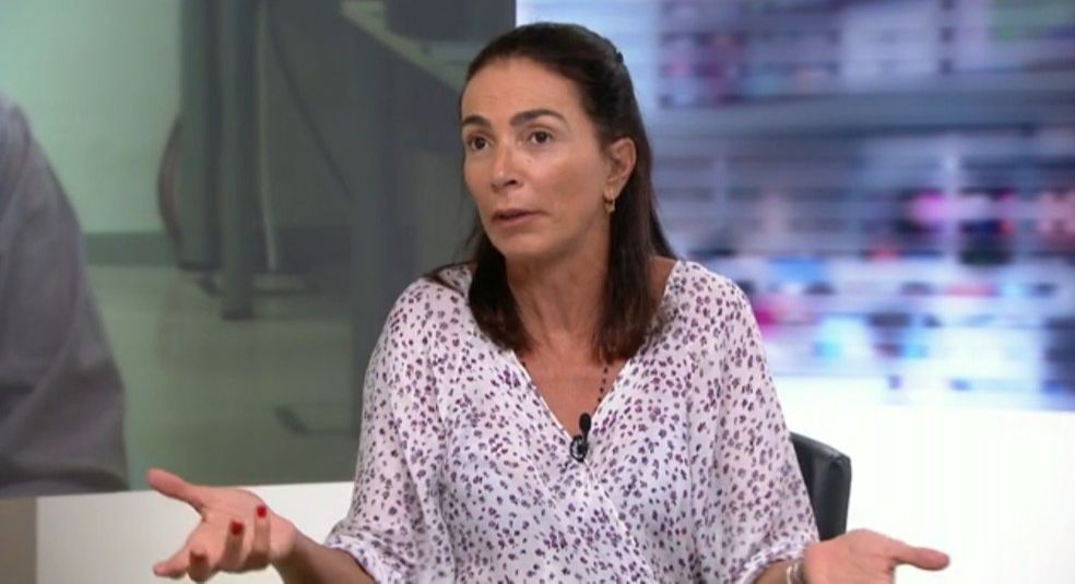 Isabel, ex-jogador de vôlei da seleção brasileira (Foto: Reprodução/TV)