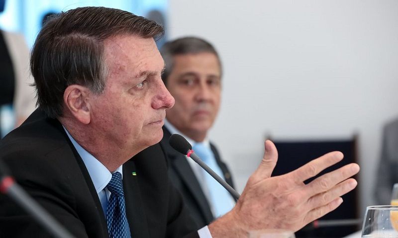 Bolsonaro ficou irritado com as surpresas que teve em torno do currículo de Carlos Decotelli. (Foto: Marcos Corrêa/PR)