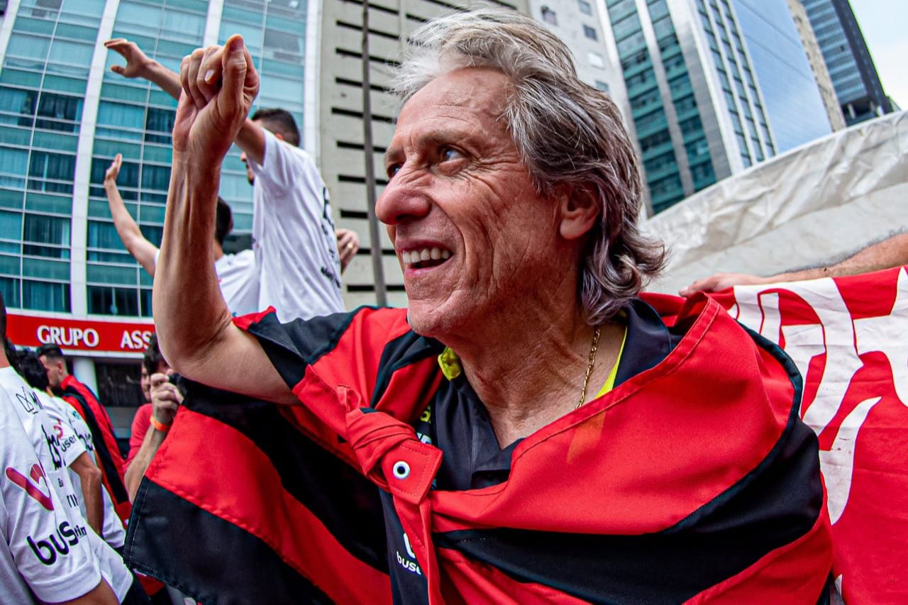Jorge Jesus vai ficar no Flamengo (Foto: Divulgação/Flamengo)