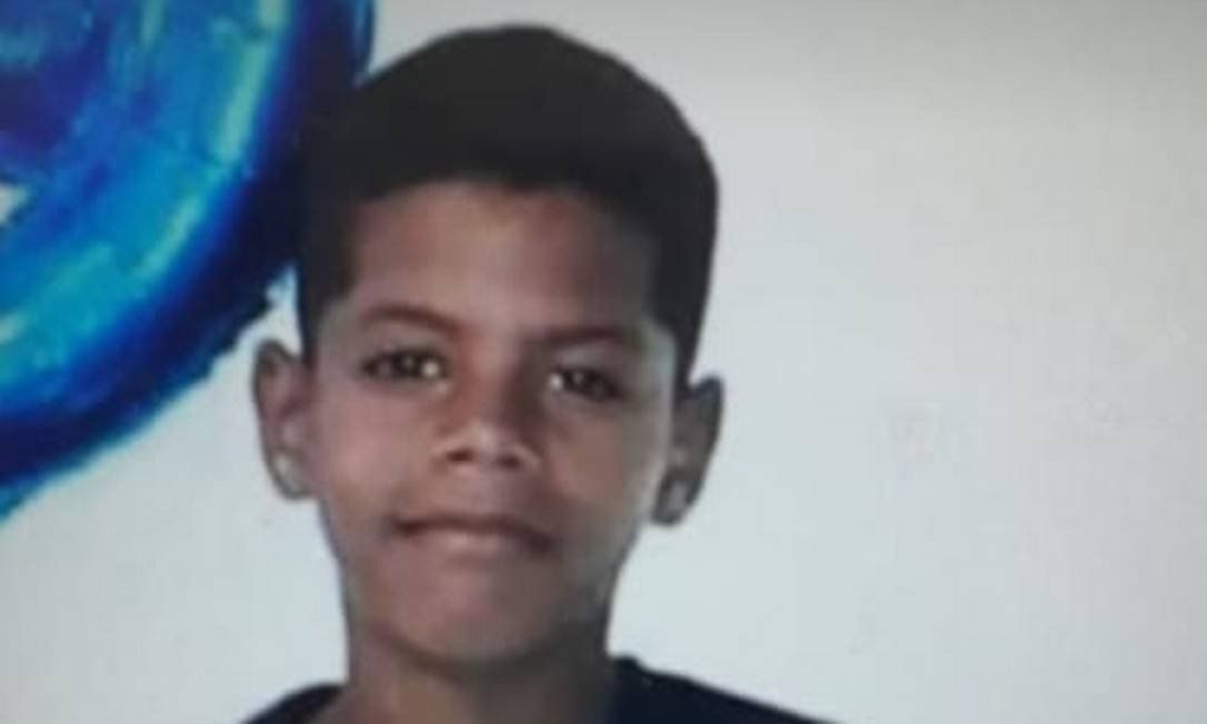 Kauã: morte com tiro na cabeça no Complexo da Maré (Foto: Acervo Pessoal)