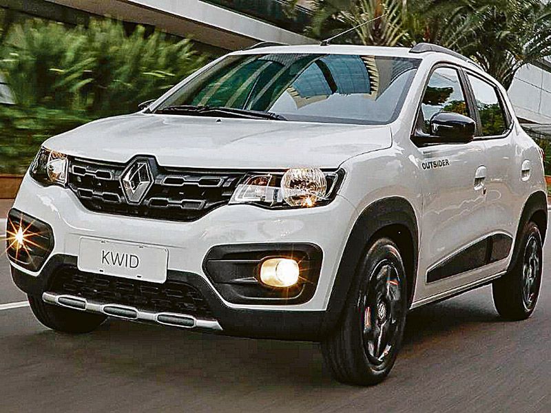 Um dos destaques, que teve 11,8% nas vendas , foi o Renault Kwid (Foto: Divulgação)