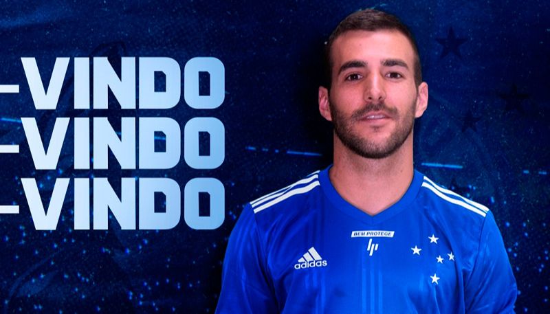 Lateral-direito Raúl Cáceres (Foto: Divulgação / Cruzeiro)