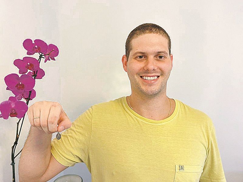 Pablo Tápias afirma que, após a doença, tornou-se um novo homem: “Eu nasci de novo. Estou mais próximo do meu pai, irmão, da minha família” (Foto: Acervo pessoal )