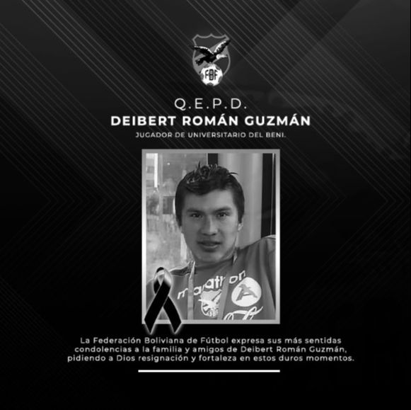 Deibert Román Guzmán, de 25 anos, mais conhecido como Frans (Foto: Reprodução/ Twitter @FBF_BO)