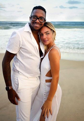 Mumuzinho e a mulher, Thainá Fernandes (Foto: Divulgação)