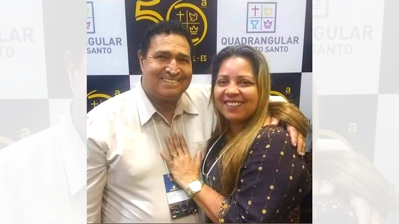 Os pastores Wilber Vieira Barbosa e Ana Lúcia Barbosa Jesus morreram vítimas do novo coronavírus (Foto: Reprodução/Instagram)