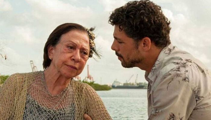 Cauã Reymond e Fernanda Montenegro em “Piedade”, de Cláudio Assis (Foto: Divulgação)