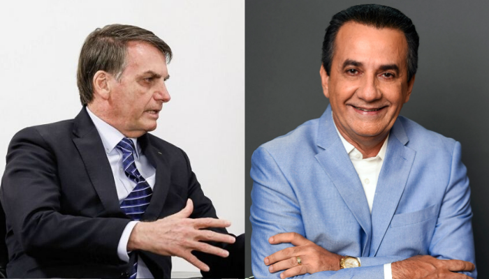 Presidente Jair Bolsonaro e o pastor Silas Malafaia (Foto: Arquivo/AT)