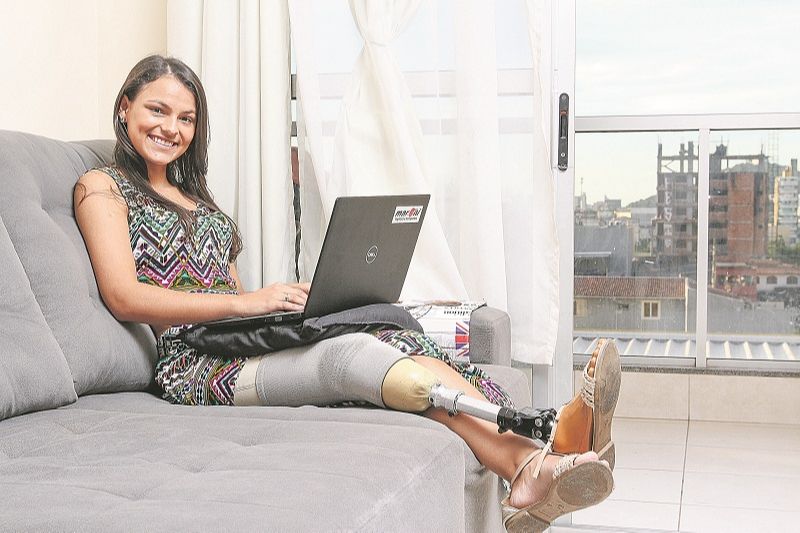 Rafaela Rocha contou que se surpreendeu com resultado da campanha. (Foto: Leone Iglesias/AT)