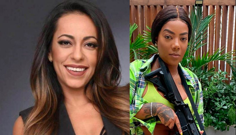 Samantha Schmutz e Ludmilla (Foto: Reprodução / Instagram)