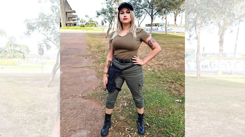 Sara Winter, líder do grupo "300 do Brasil" (Foto: Reprodução/Instagram)
