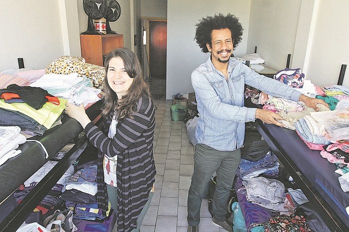 Na foto, a psicóloga Priscila Rodrigues, de 34 anos, e o teólogo Rodolfo Rodrigues, 35 (Foto: Kadidja Fernandes/AT)