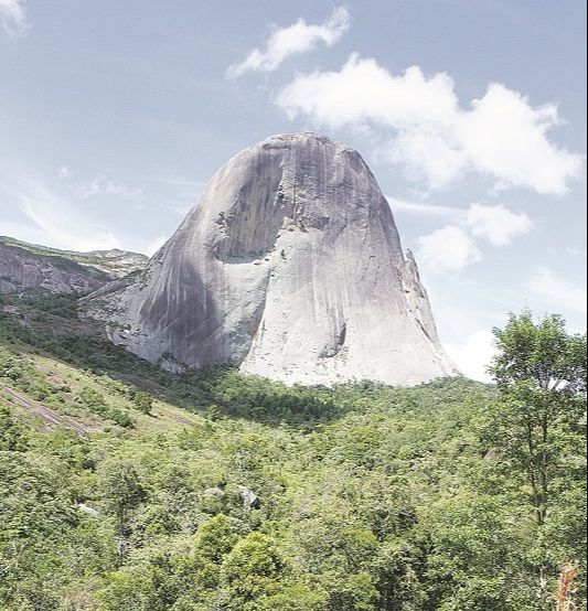 Pedra Azul, Região Serrana do Estado (Foto: Arquivo/AT)