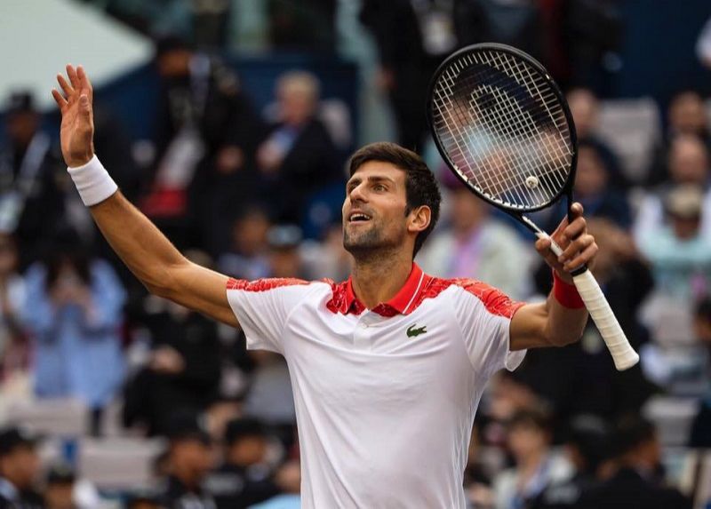 Tenista Novak Djokovic (Foto: Reprodução/Facebook)