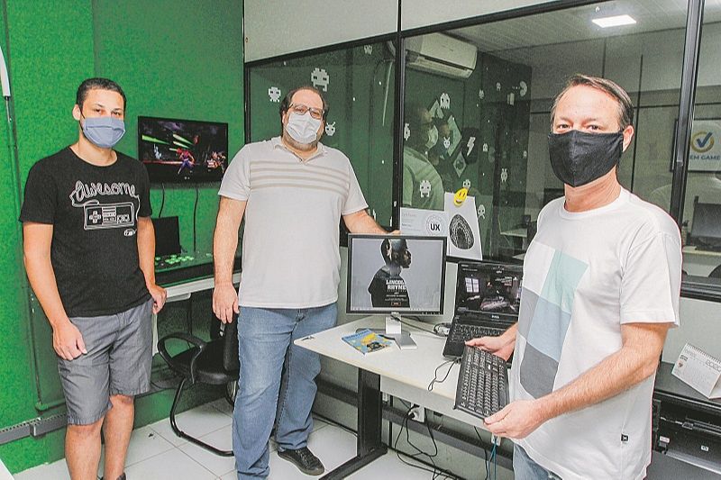 O aumento no consumo de games durante a pandemia fez com que a Mito Games desistisse do plano de demitir (Foto: Fabio Nunes/ AT)