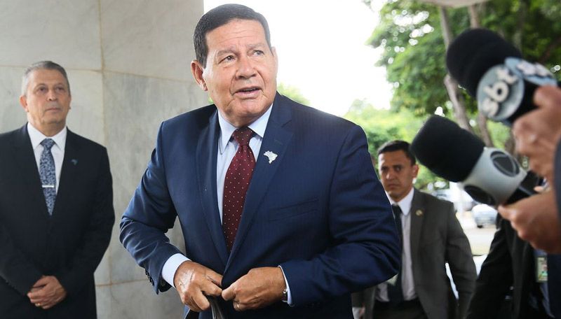 Vice-presidente Hamilton Mourão (Foto: Antonio Cruz/ Agência Brasil)