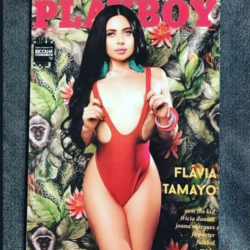 Imagem ilustrativa da imagem Perfis fakes são criados com fotos sensuais da ex-capa da Playboy presa por tráfico