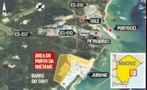 Imagem ilustrativa da imagem Construção de porto vai criar 2.500 empregos em Aracruz