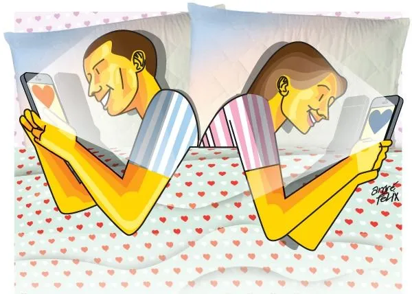 Imagem ilustrativa da imagem Número de casados que buscam aplicativo de namoro cresce 150%