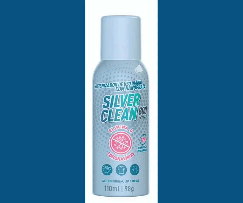 Imagem ilustrativa da imagem Spray promete proteger corpo e roupa contra o coronavírus por 12 horas