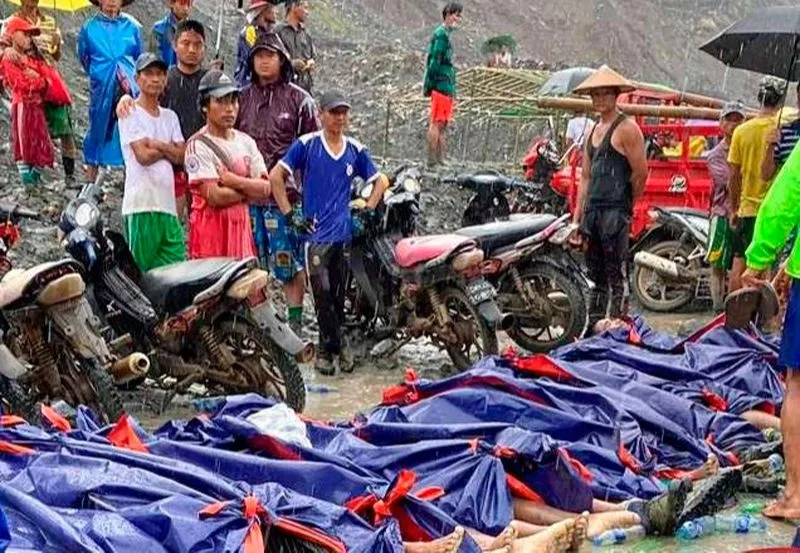 Imagem ilustrativa da imagem Deslizamento em mina deixa mais de 160 mortos na Ásia