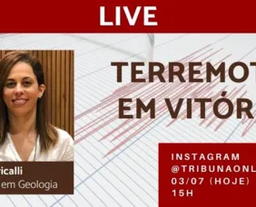 Imagem ilustrativa da imagem LIVE | Especialista vai explicar tudo sobre o terremoto em Vitória