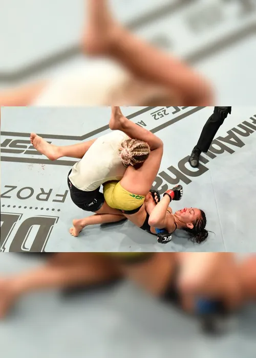 Imagem ilustrativa da imagem UFC 251: Amanda Ribas vence com 2 minutos de luta. José Aldo é nocauteado