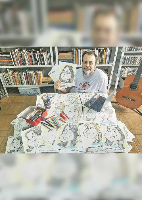 Imagem ilustrativa da imagem Professor desenha caricaturas de alunos para estimular participação em aulas