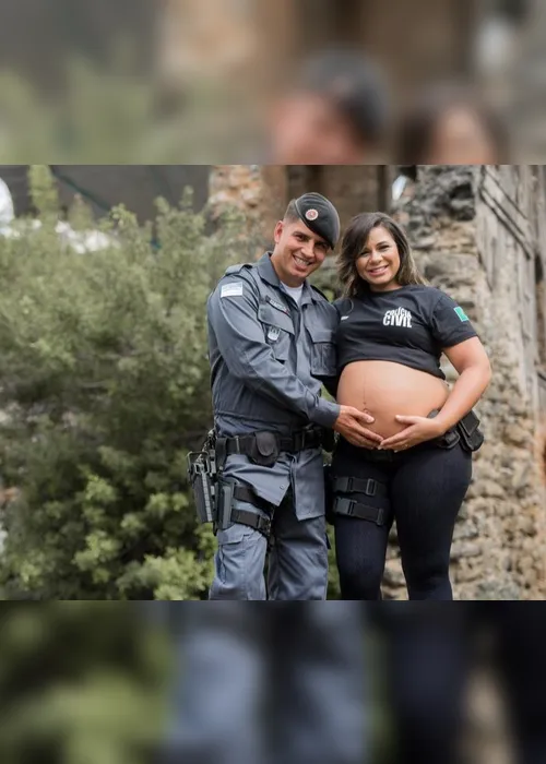 Imagem ilustrativa da imagem Casal de policiais faz sucesso ao mostrar rotina em casa