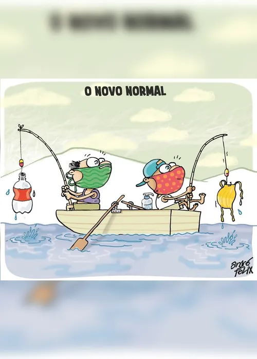 Imagem ilustrativa da imagem Charge do Dia: Novo normal