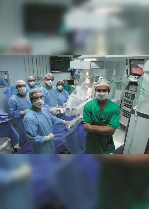 Imagem ilustrativa da imagem Cirurgia bariátrica é feita com robô pela primeira vez no Estado